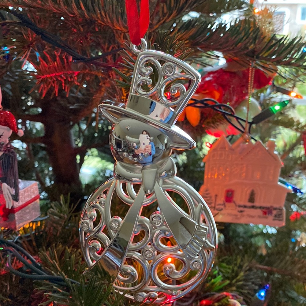 Lenox Christmas Snowman Ornament